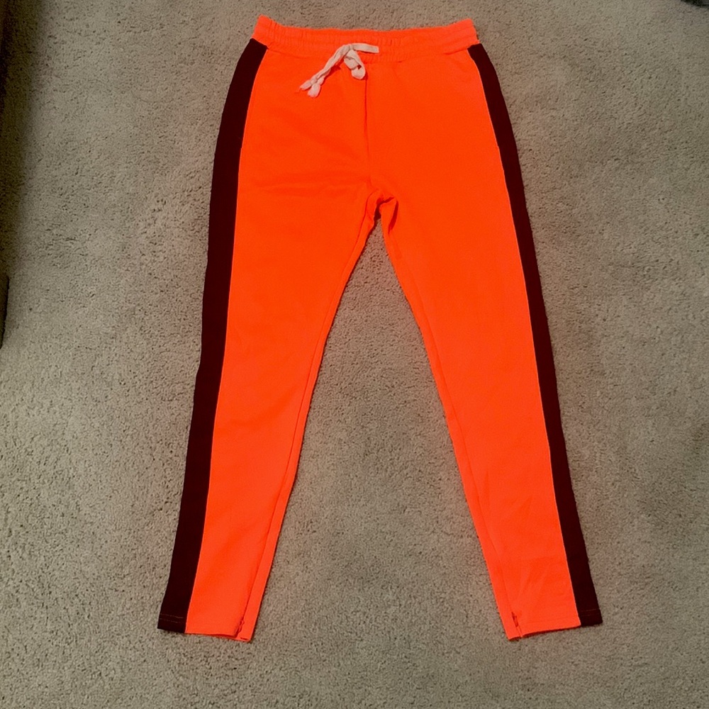 Small Huge Fashion EX Orange Sweatpants